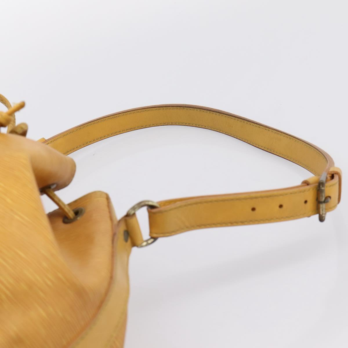 LOUIS VUITTON Epi Noe Shoulder Bag Tassili Yellow M44009 LV Auth 202931