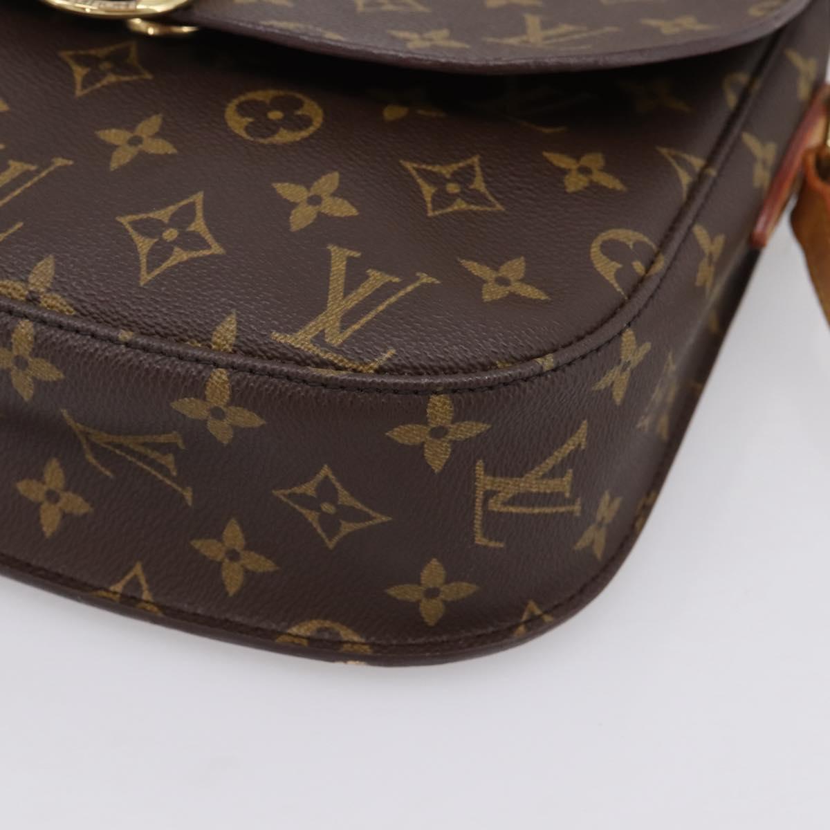 LOUIS VUITTON Monogram Saint Cloud GM Shoulder Bag M51242 LV Auth 202936