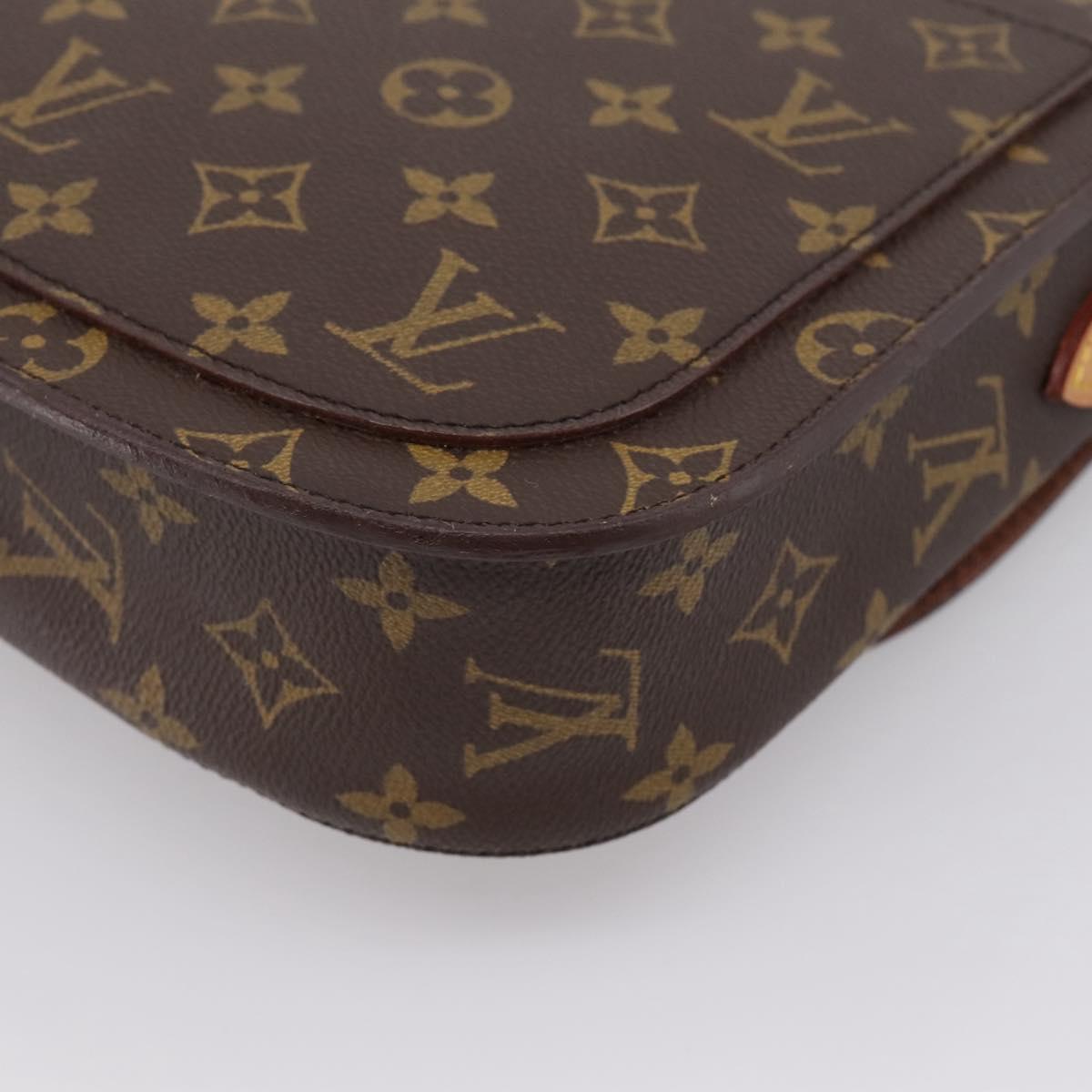 LOUIS VUITTON Monogram Saint Cloud GM Shoulder Bag M51242 LV Auth 202936