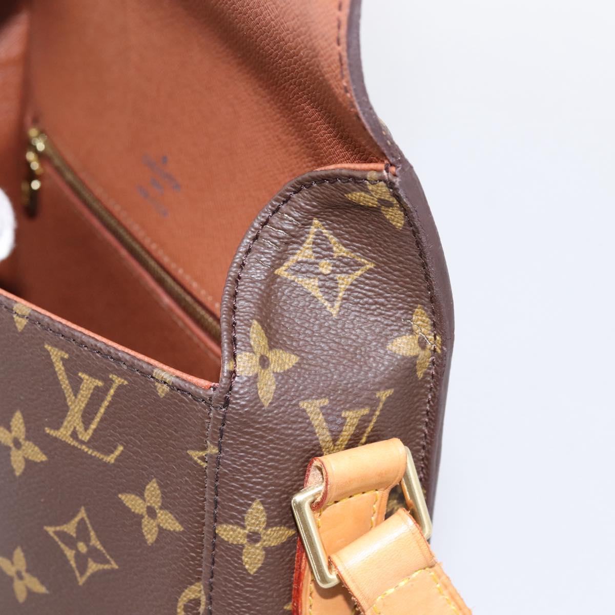 LOUIS VUITTON Monogram Saint Cloud GM Shoulder Bag M51242 LV Auth 202936