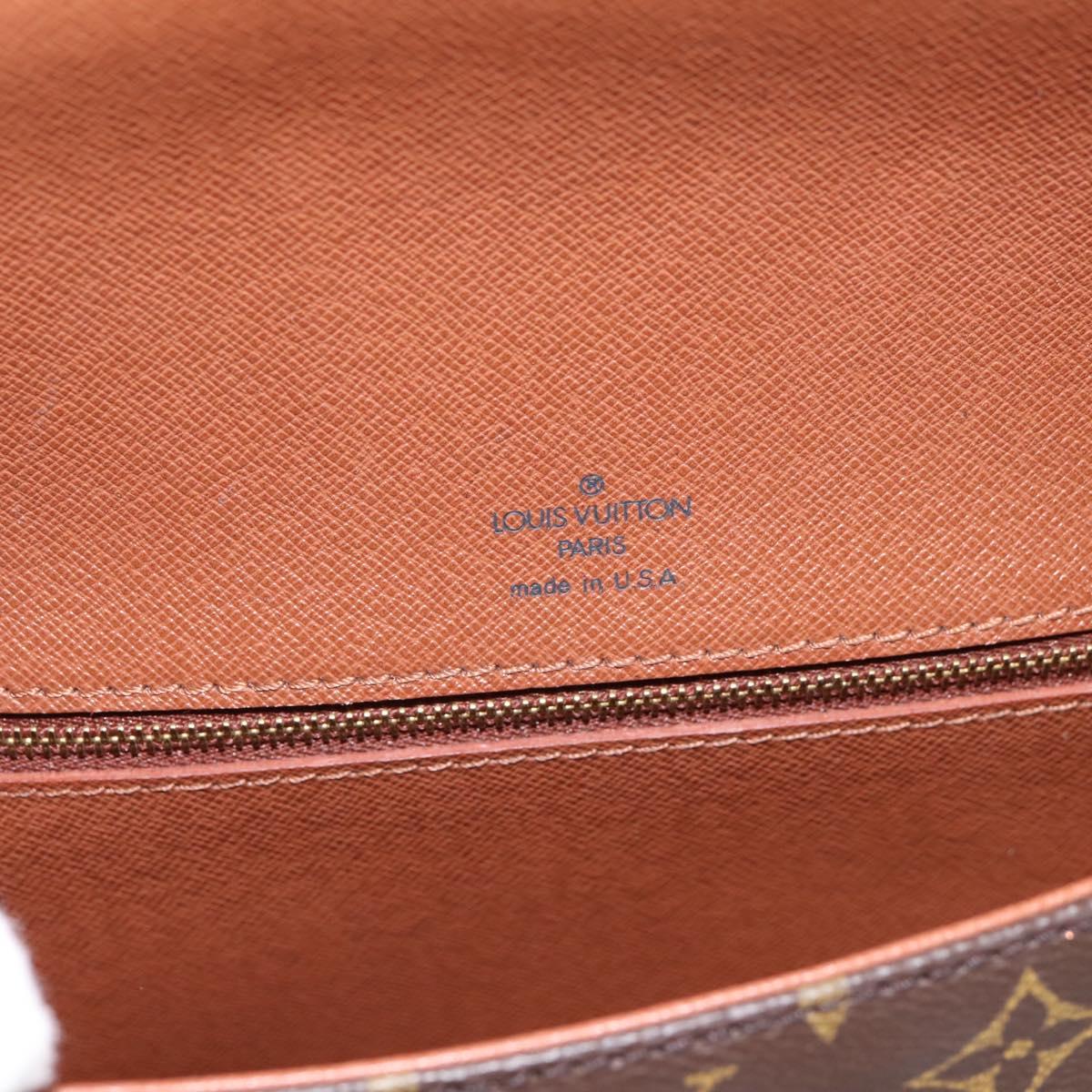LOUIS VUITTON Monogram Saint Cloud GM Shoulder Bag M51242 LV Auth 202936