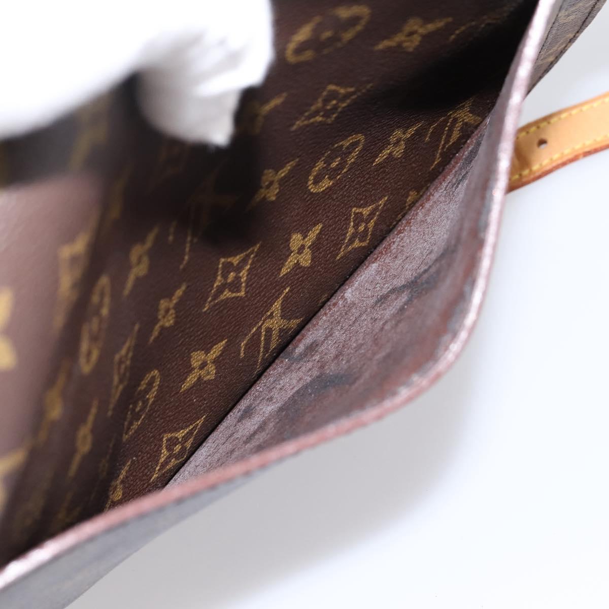 LOUIS VUITTON Monogram Saint Cloud GM Shoulder Bag M51242 LV Auth 202936