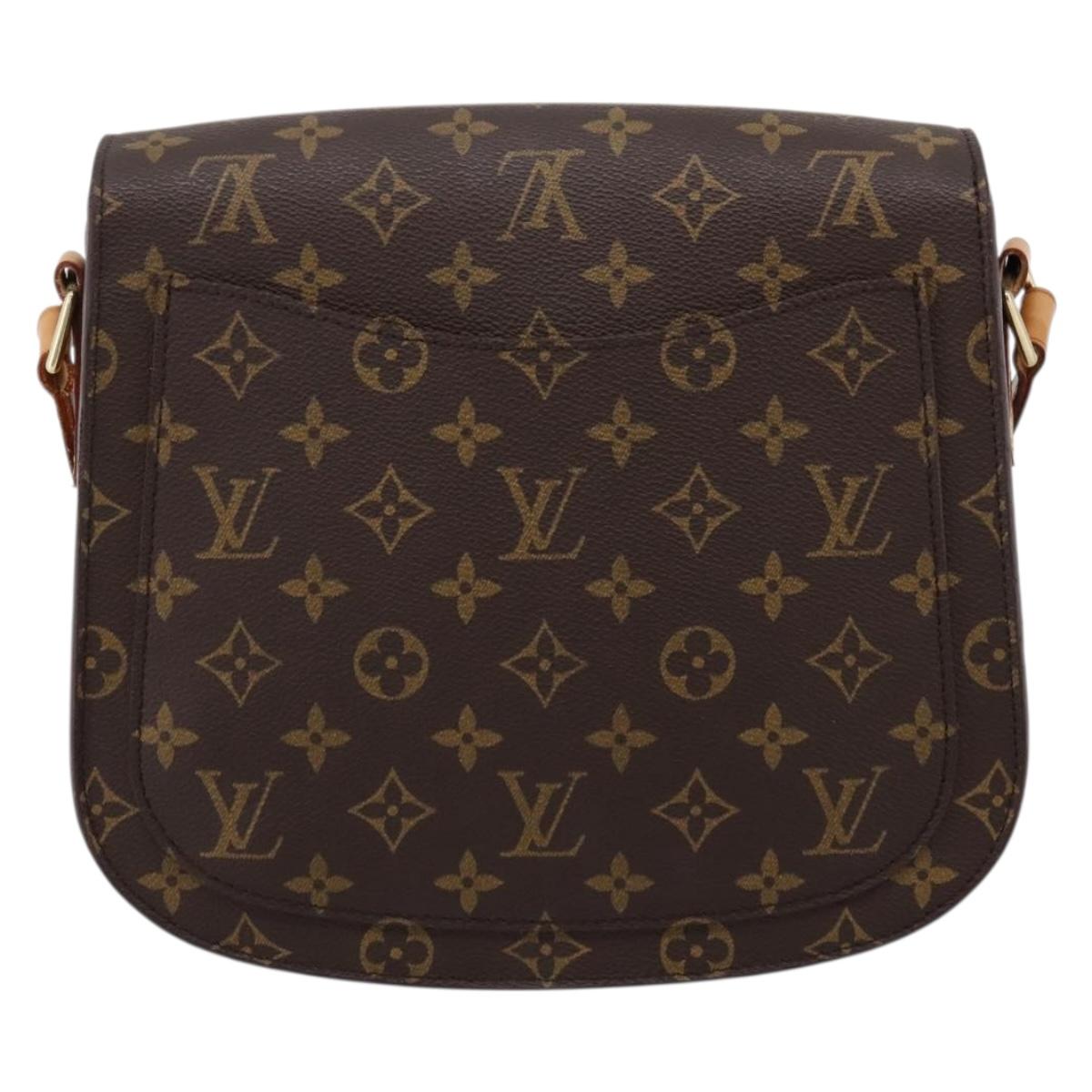 LOUIS VUITTON Monogram Saint Cloud GM Shoulder Bag M51242 LV Auth 202936