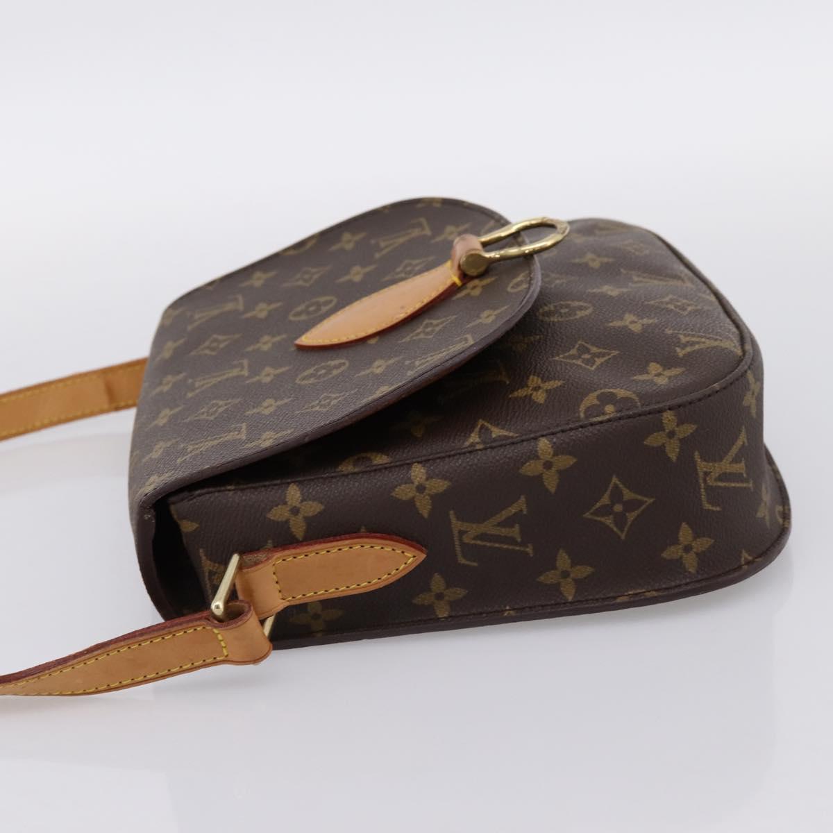 LOUIS VUITTON Monogram Saint Cloud GM Shoulder Bag M51242 LV Auth 202936