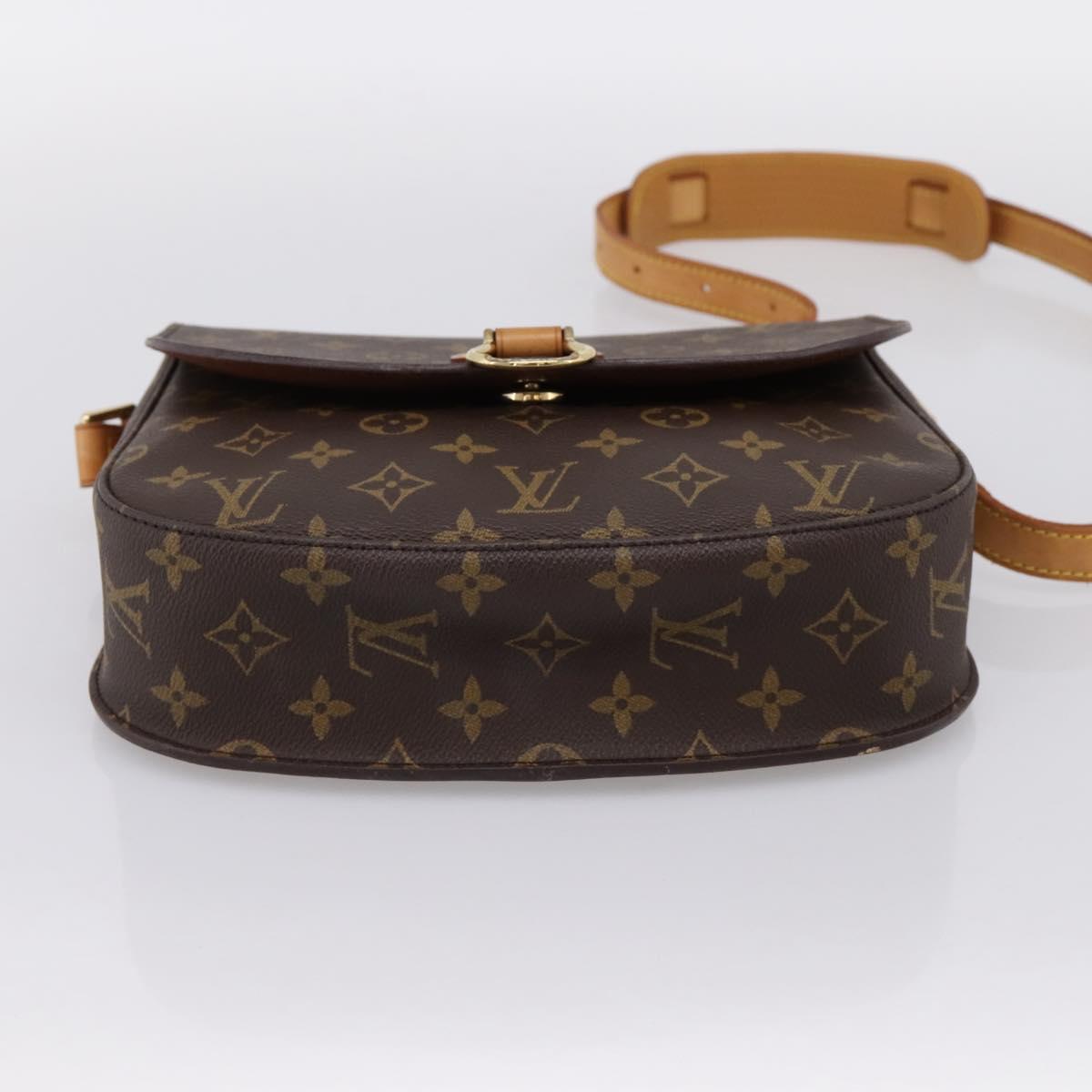 LOUIS VUITTON Monogram Saint Cloud GM Shoulder Bag M51242 LV Auth 202936