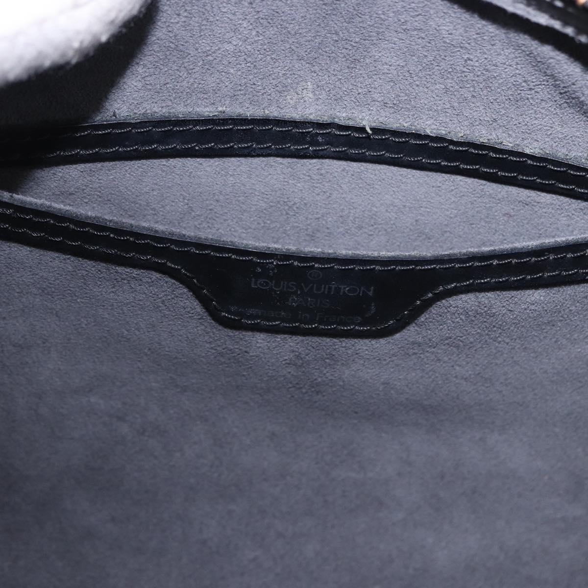 LOUIS VUITTON Epi Soufflot Hand Bag Black M52222 LV Auth 202944V