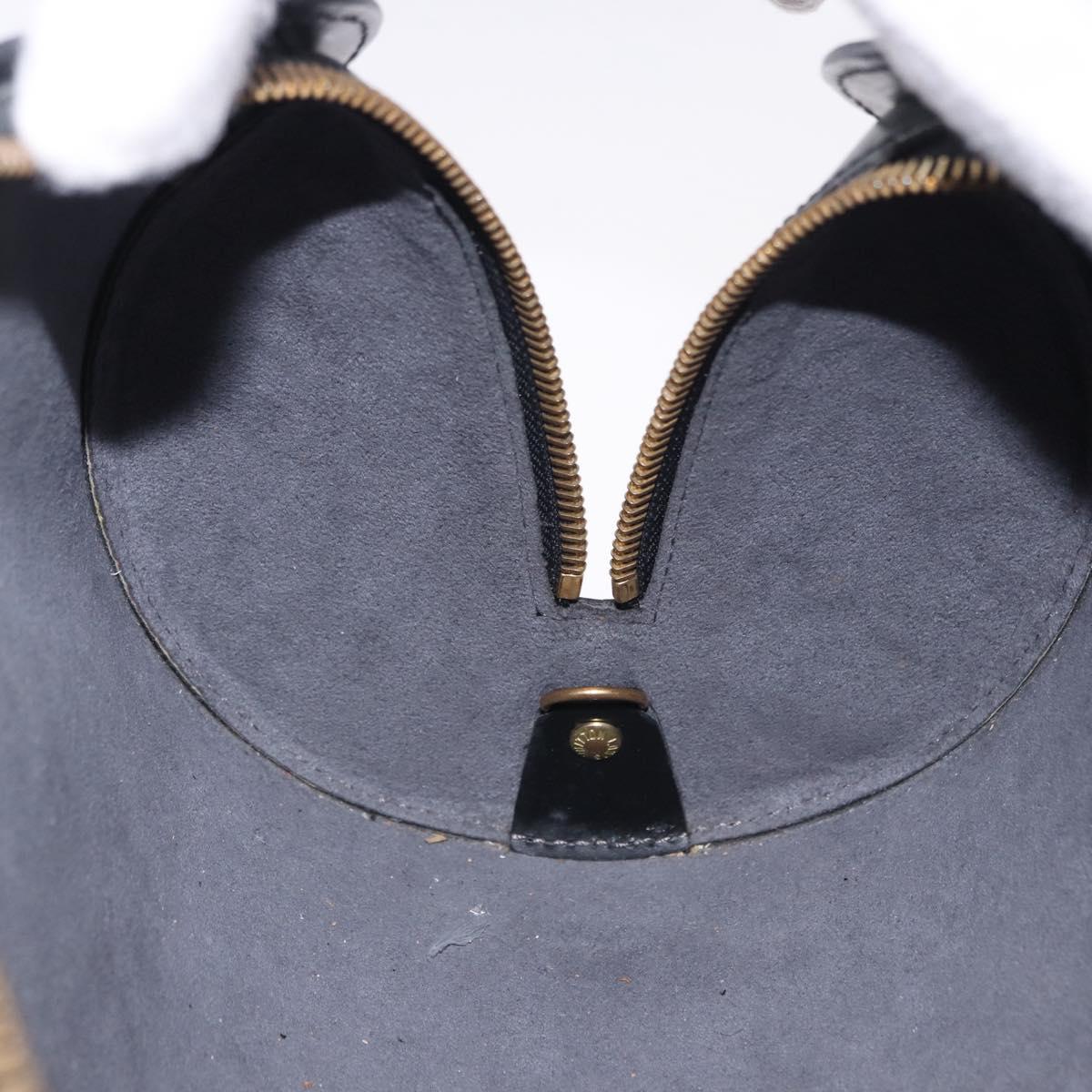 LOUIS VUITTON Epi Soufflot Hand Bag Black M52222 LV Auth 202944V