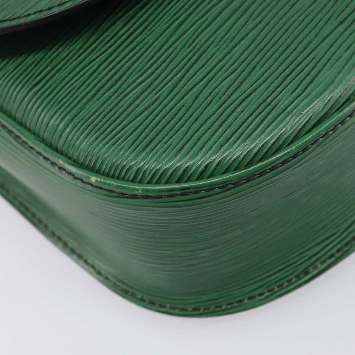 LOUIS VUITTON Epi Saint Cloud GM Shoulder Bag Green M52194 LV Auth 202945