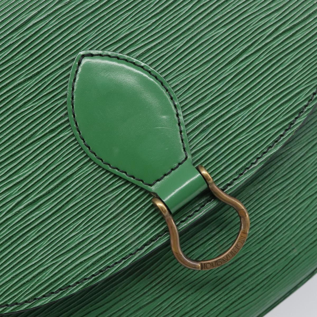 LOUIS VUITTON Epi Saint Cloud GM Shoulder Bag Green M52194 LV Auth 202945