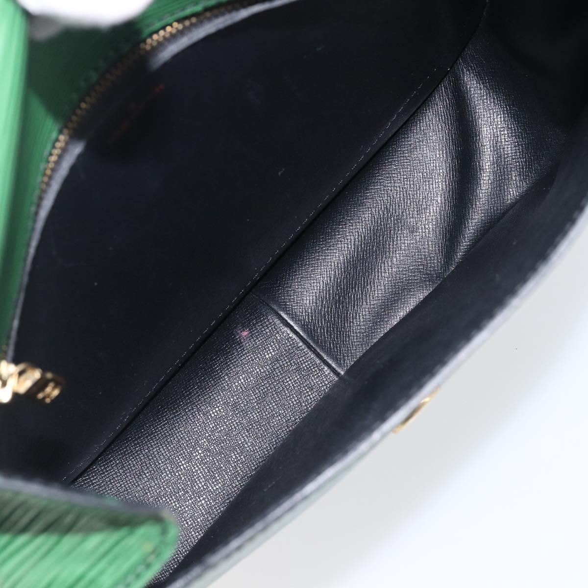 LOUIS VUITTON Epi Saint Cloud GM Shoulder Bag Green M52194 LV Auth 202945
