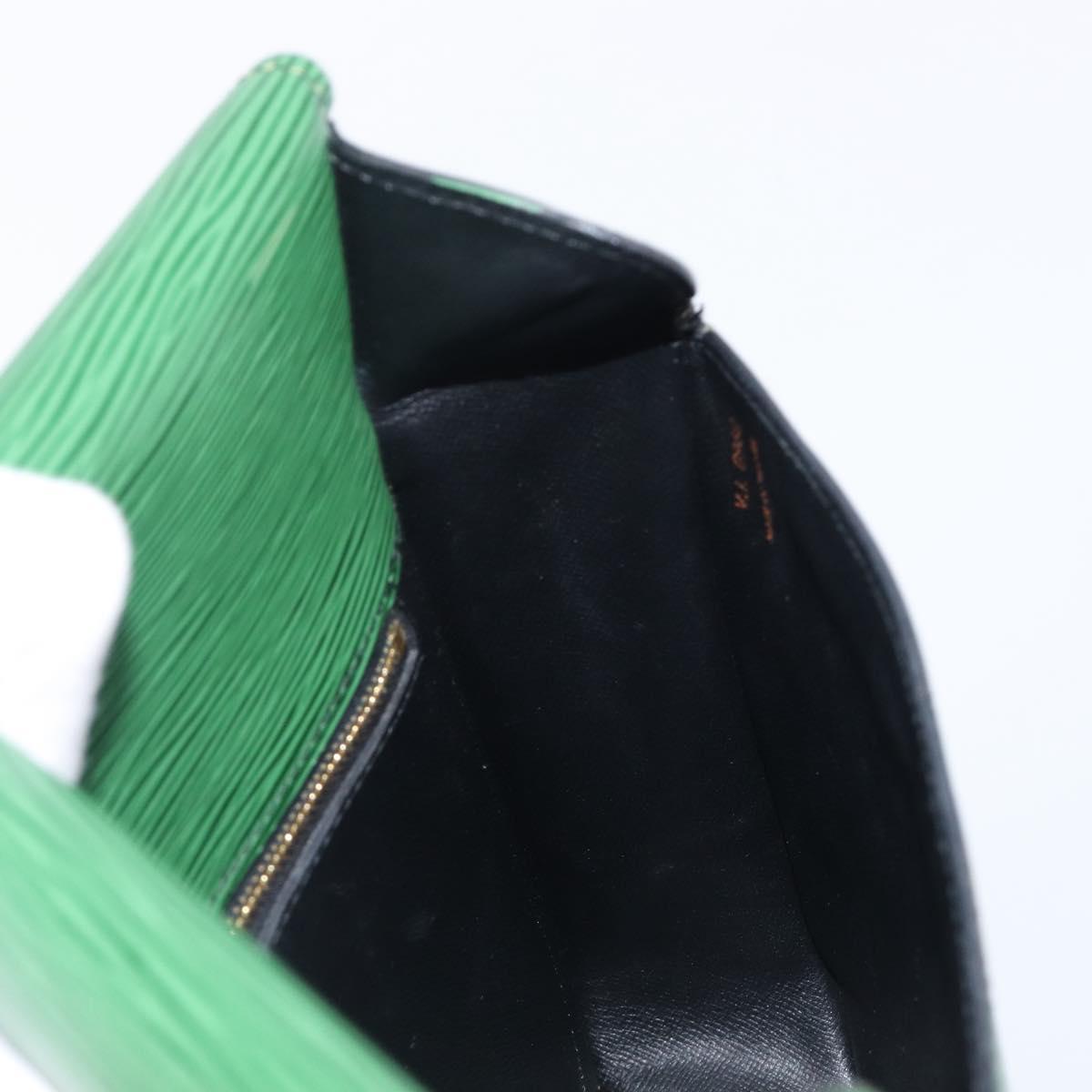 LOUIS VUITTON Epi Saint Cloud GM Shoulder Bag Green M52194 LV Auth 202945