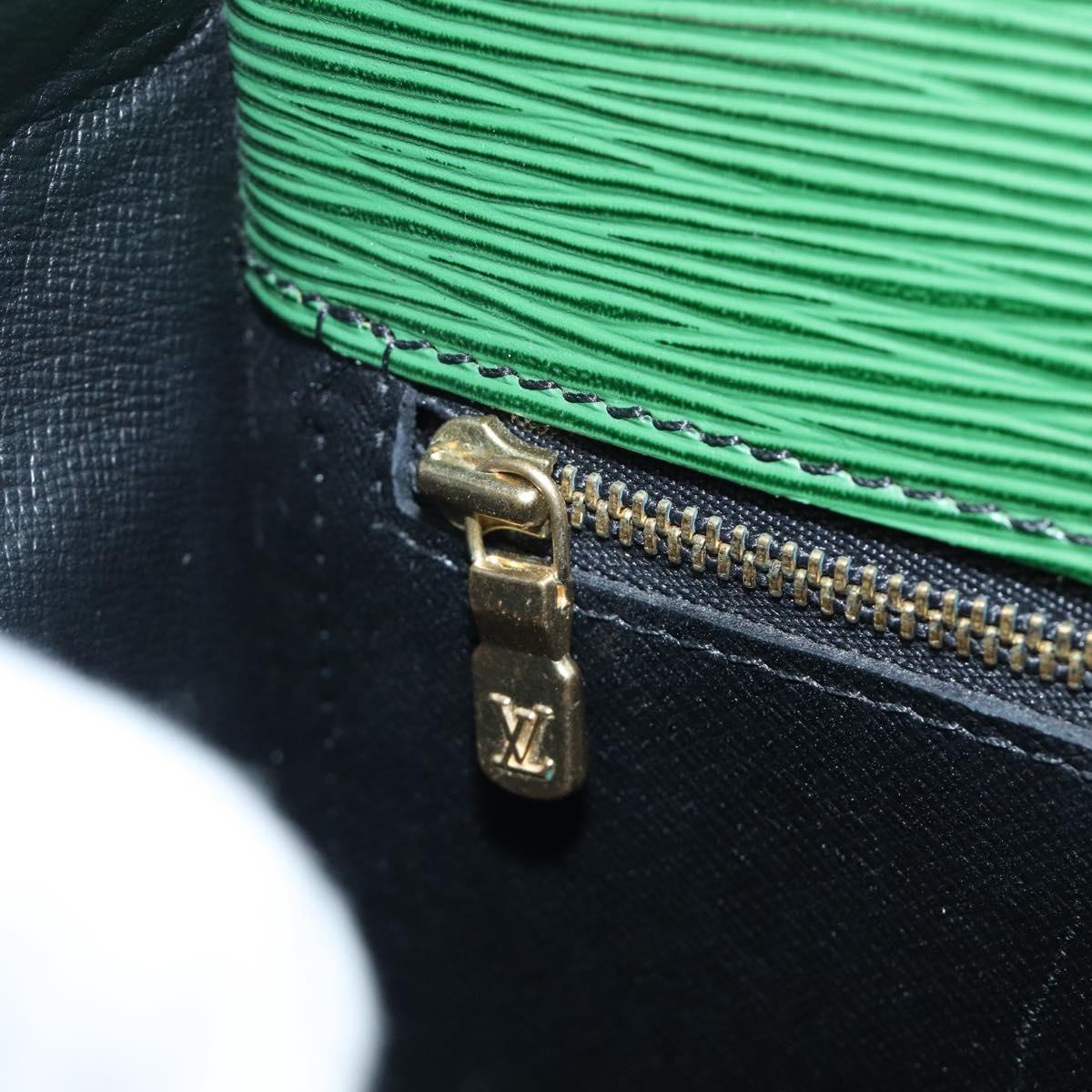 LOUIS VUITTON Epi Saint Cloud GM Shoulder Bag Green M52194 LV Auth 202945