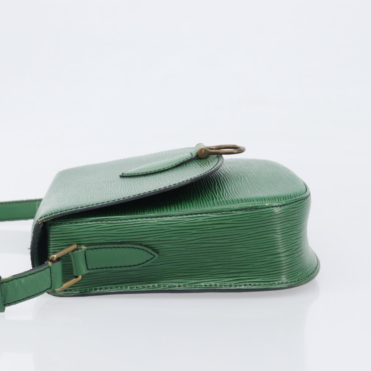 LOUIS VUITTON Epi Saint Cloud GM Shoulder Bag Green M52194 LV Auth 202945