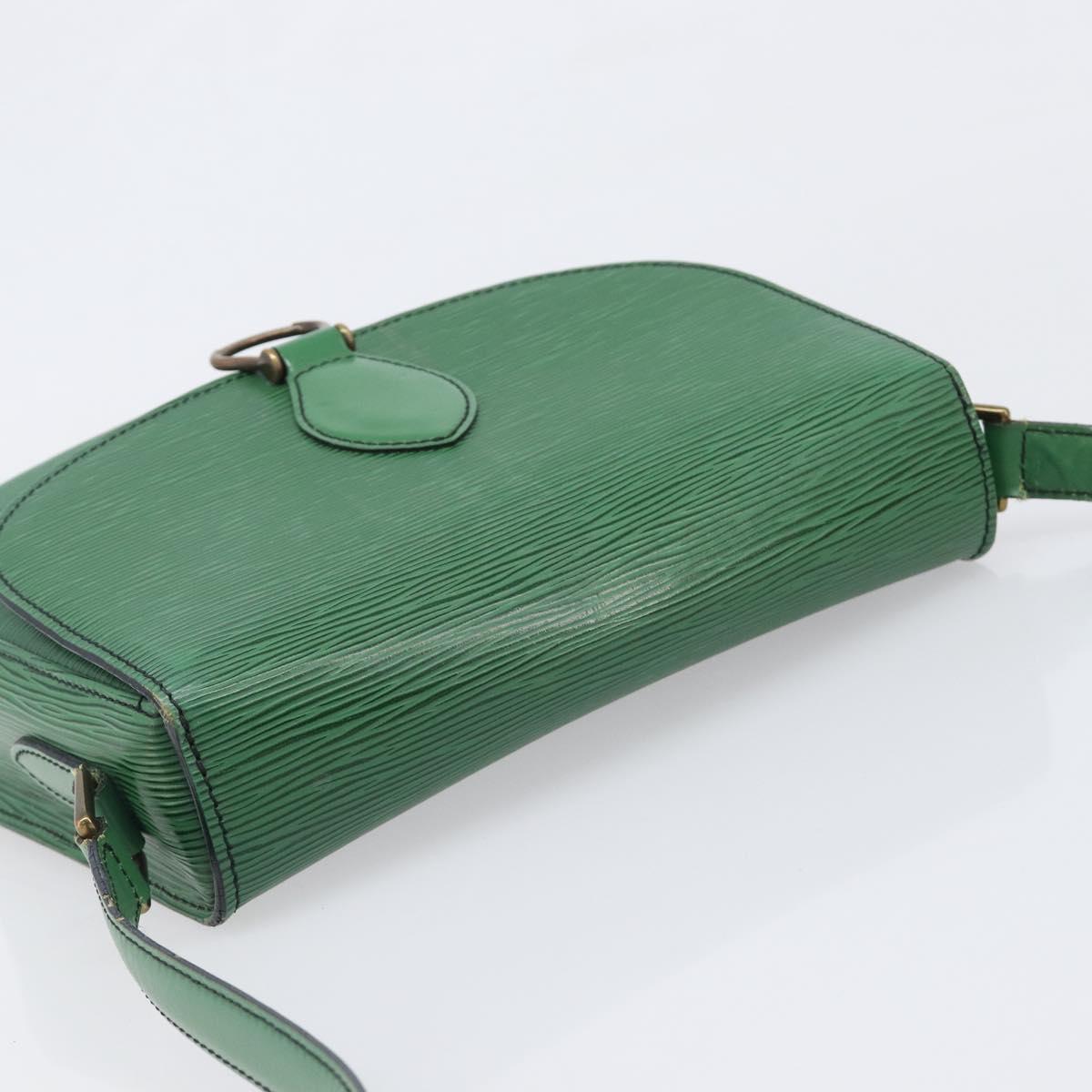 LOUIS VUITTON Epi Saint Cloud GM Shoulder Bag Green M52194 LV Auth 202945