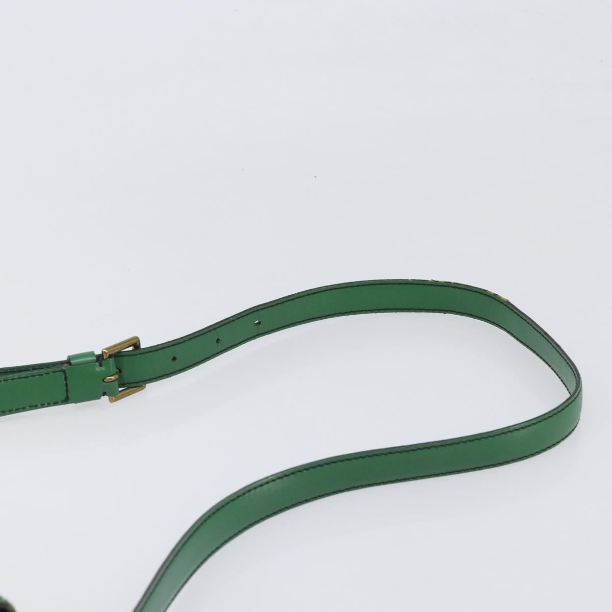 LOUIS VUITTON Epi Saint Cloud GM Shoulder Bag Green M52194 LV Auth 202945