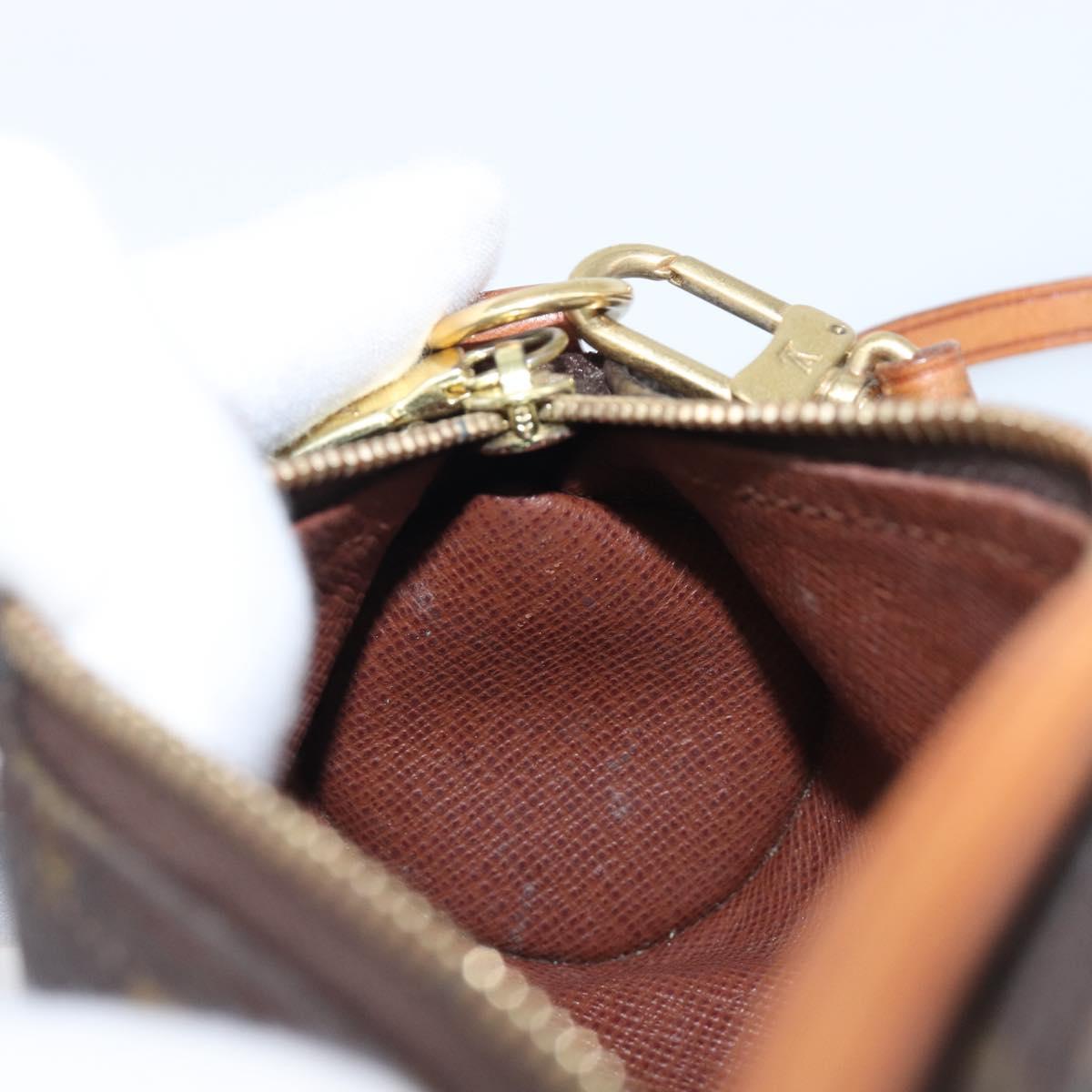 LOUIS VUITTON Monogram Papillon Pouch LV Auth 202946