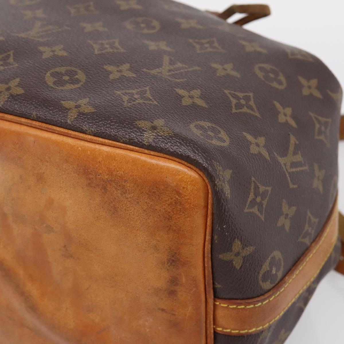 LOUIS VUITTON Monogram Petit Noe Shoulder Bag M42226 LV Auth 202947