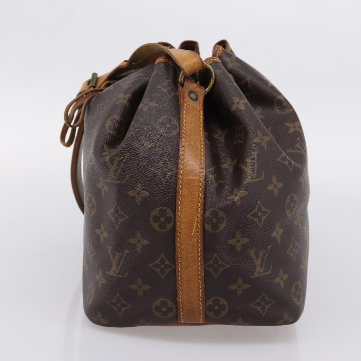 LOUIS VUITTON Monogram Petit Noe Shoulder Bag M42226 LV Auth 202947