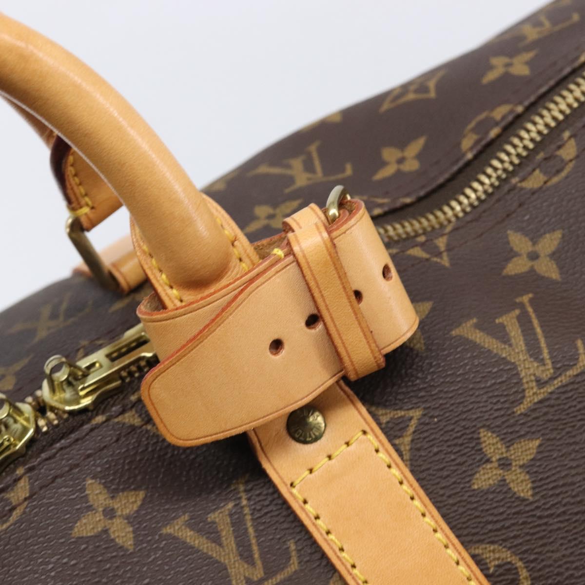 LOUIS VUITTON Monogram Keepall 50 Boston Bag M41426 LV Auth 202949