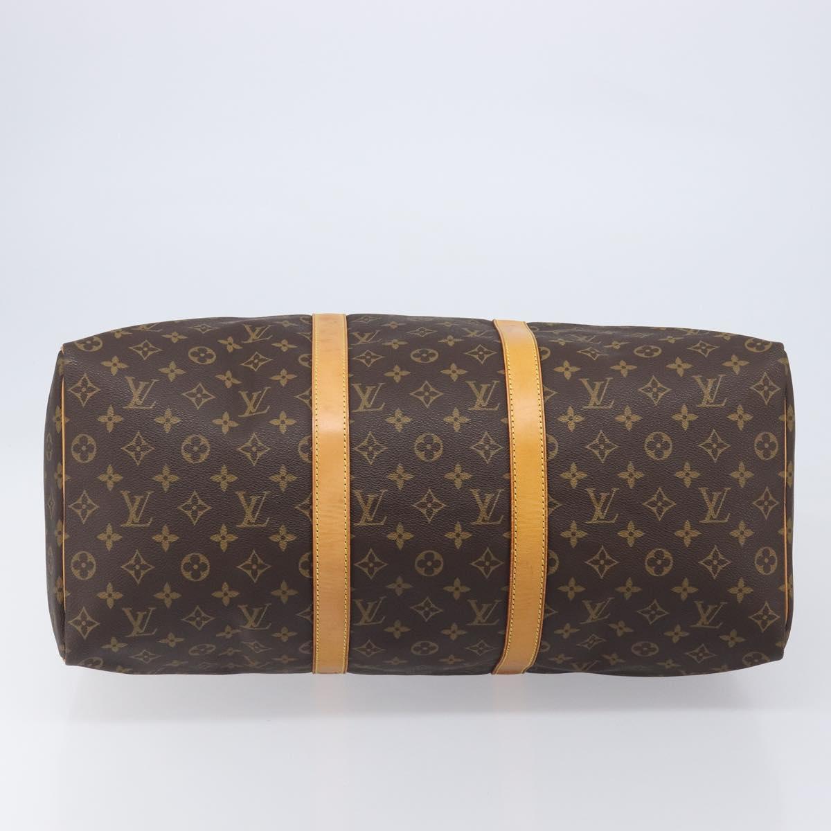 LOUIS VUITTON Monogram Keepall 50 Boston Bag M41426 LV Auth 202949