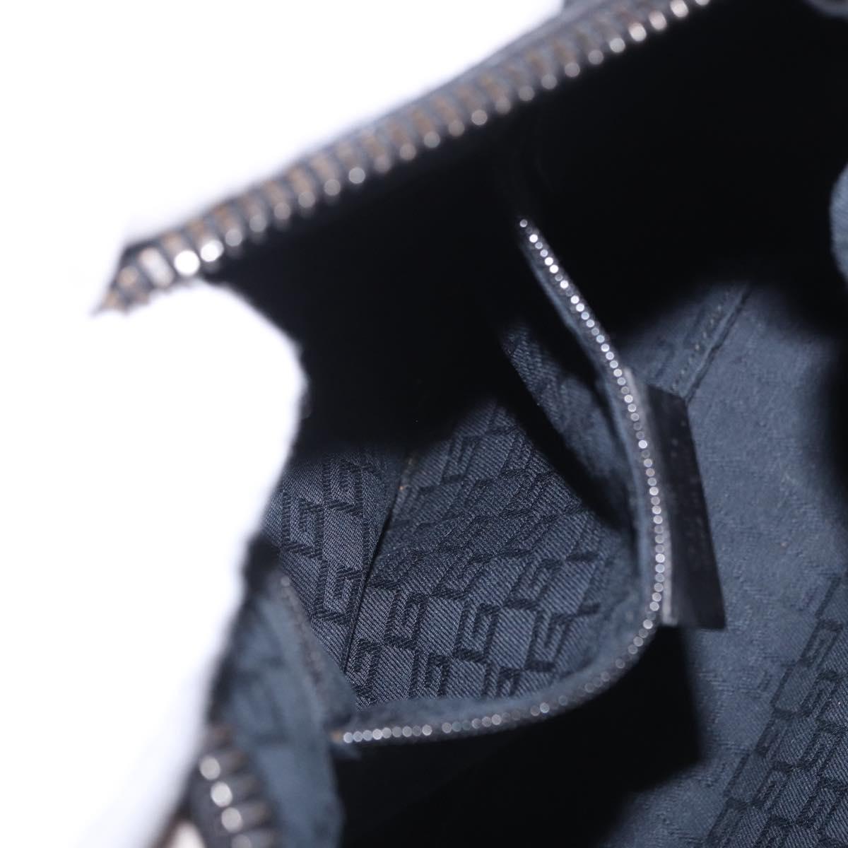 GUCCI Hand Bag Leather Black 101333 Auth 202951A