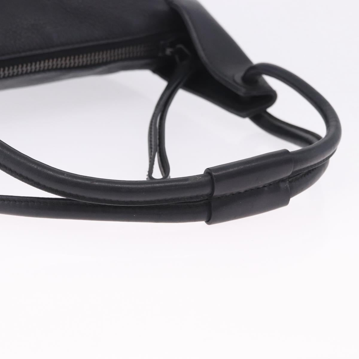 GUCCI Hand Bag Leather Black 101333 Auth 202951A