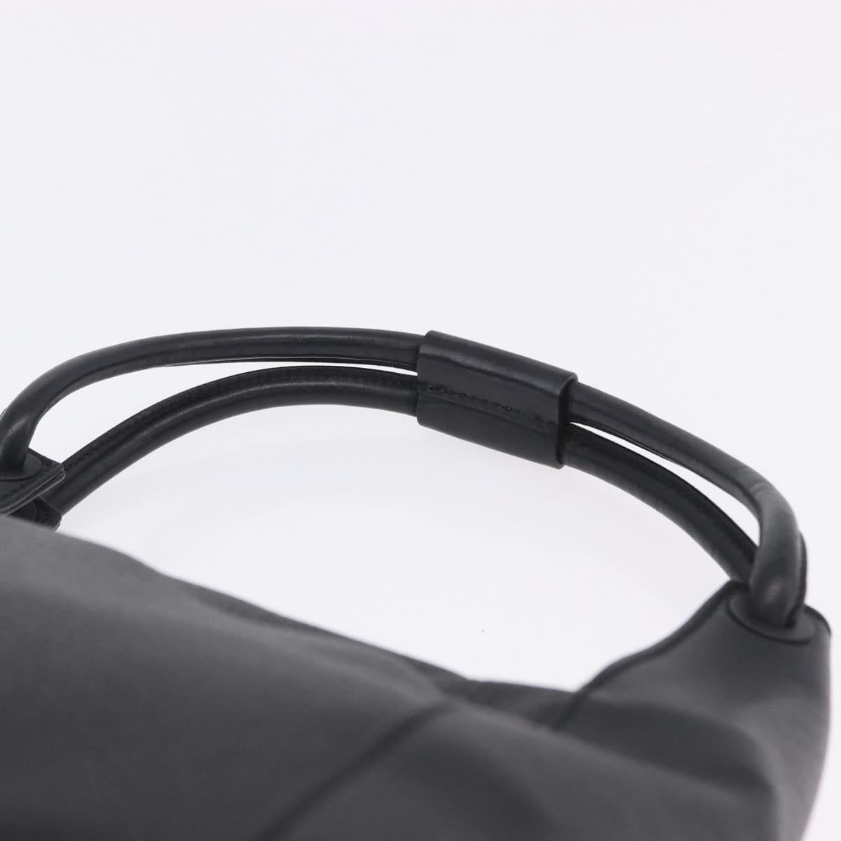 GUCCI Hand Bag Leather Black 101333 Auth 202951A