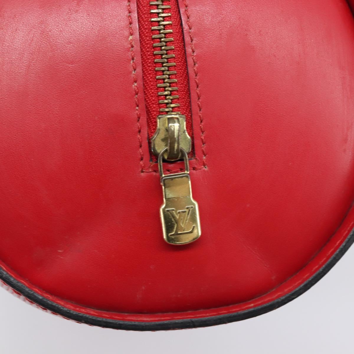 LOUIS VUITTON Epi Soufflot Hand Bag Red M52227 LV Auth 202967