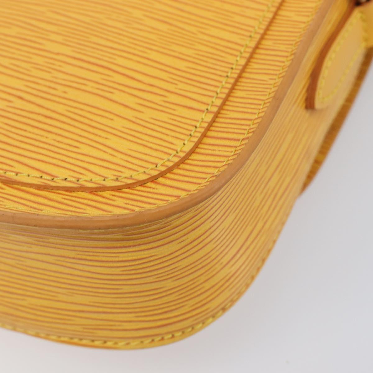 LOUIS VUITTON Epi Saint Cloud PM Shoulder Bag Yellow M52219 LV Auth 202972A