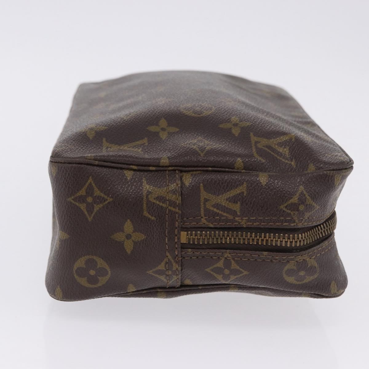 LOUIS VUITTON Monogram Trousse Toilette 28 Clutch Bag M47522 LV Auth 202993