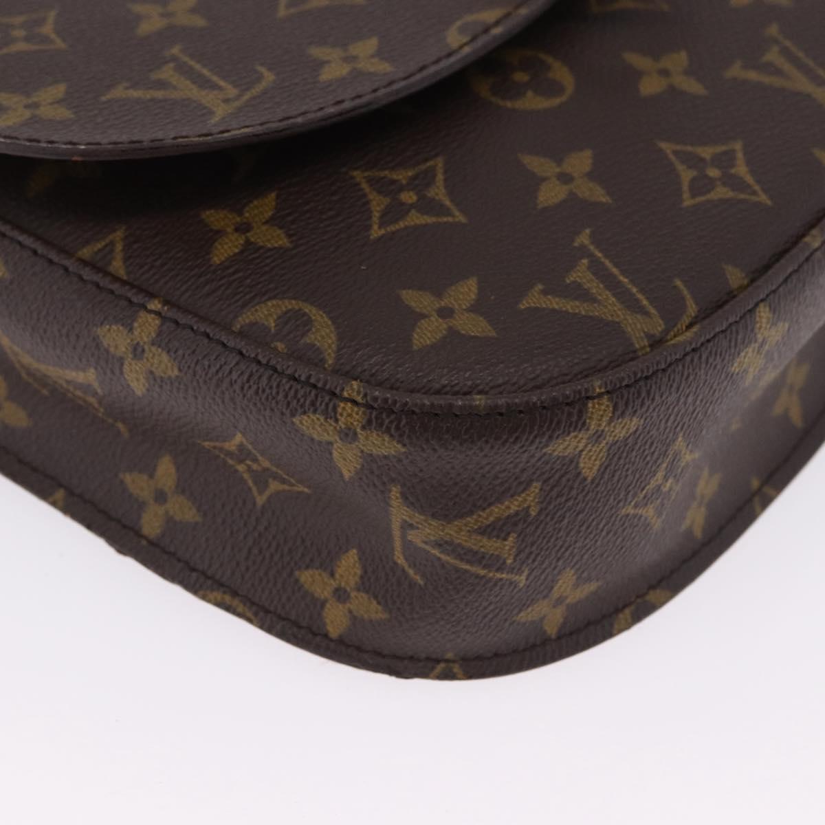 LOUIS VUITTON Monogram Saint Cloud GM Shoulder Bag M51242 LV Auth 203019
