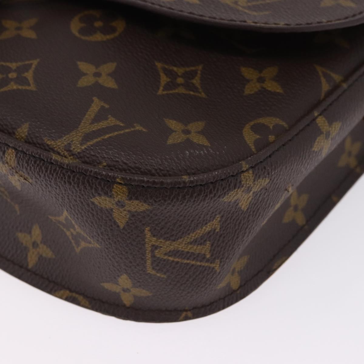 LOUIS VUITTON Monogram Saint Cloud GM Shoulder Bag M51242 LV Auth 203019