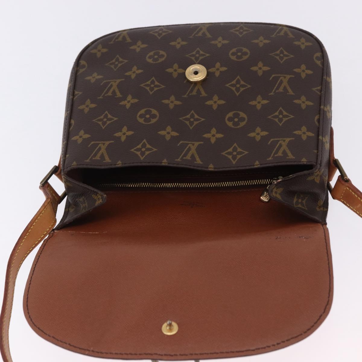 LOUIS VUITTON Monogram Saint Cloud GM Shoulder Bag M51242 LV Auth 203019