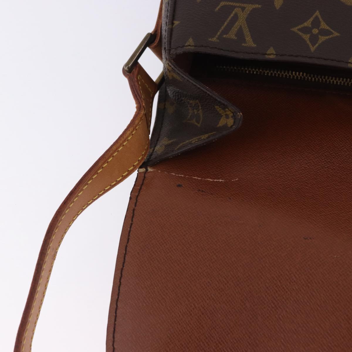 LOUIS VUITTON Monogram Saint Cloud GM Shoulder Bag M51242 LV Auth 203019