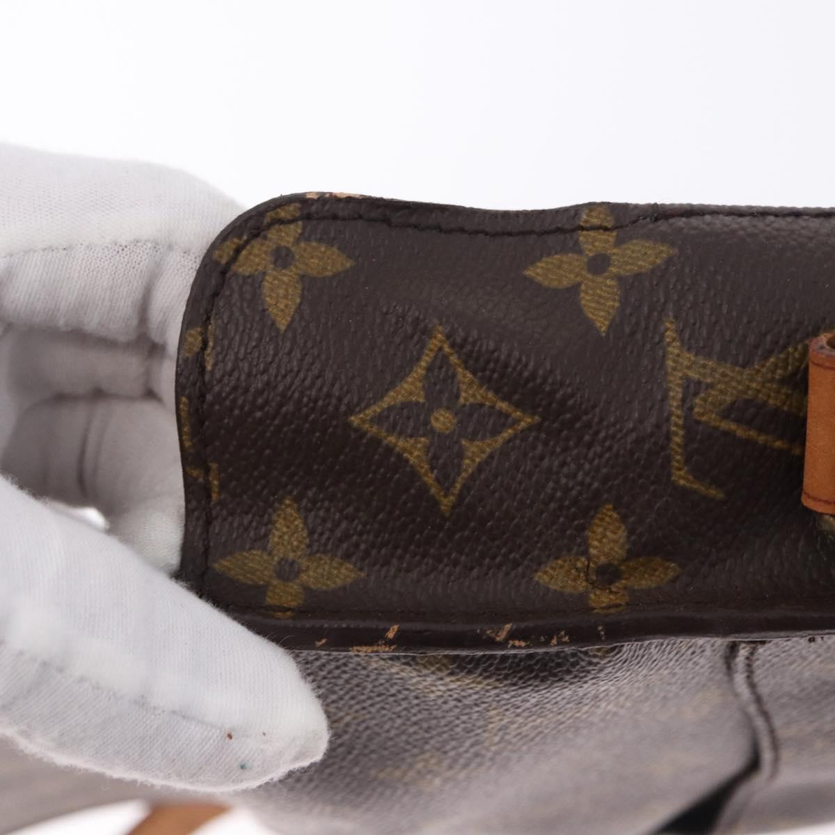 LOUIS VUITTON Monogram Saint Cloud GM Shoulder Bag M51242 LV Auth 203019