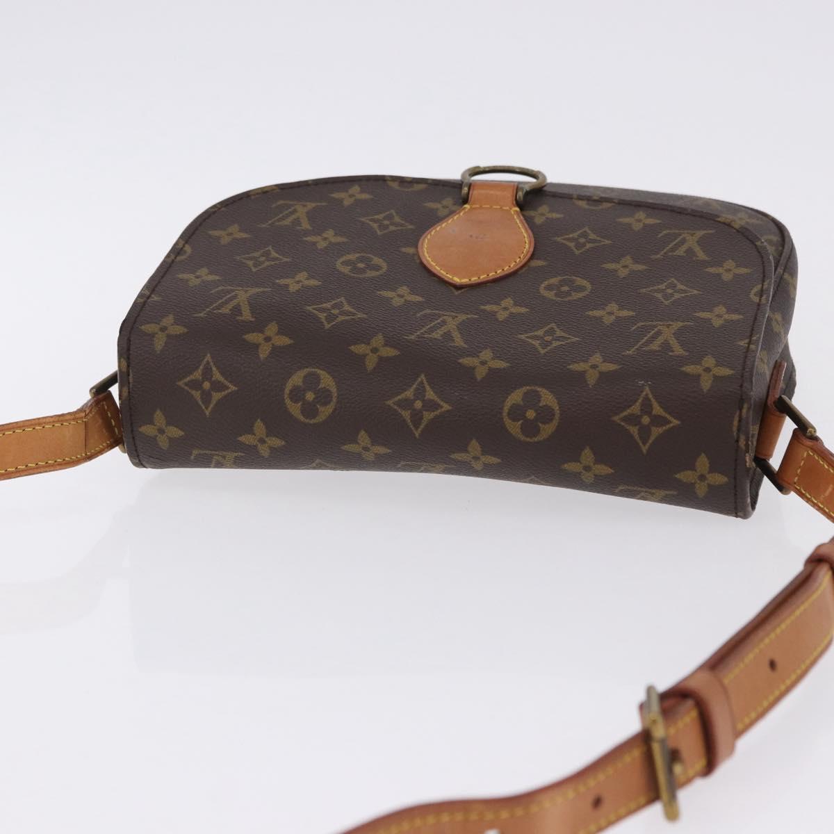 LOUIS VUITTON Monogram Saint Cloud GM Shoulder Bag M51242 LV Auth 203019