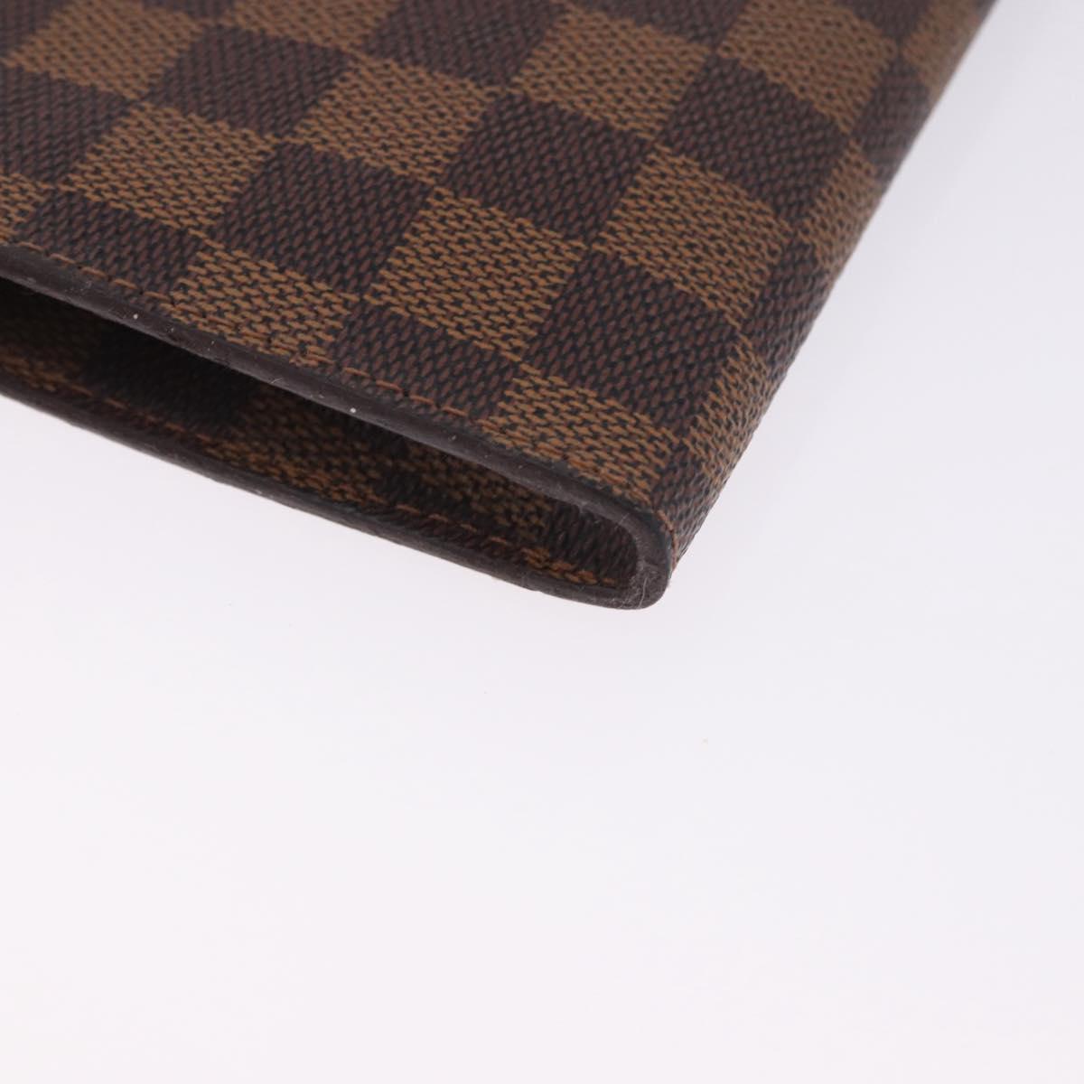 LOUIS VUITTON Damier Ebene Poche Toilette 15 Pouch N47548 LV Auth 203025