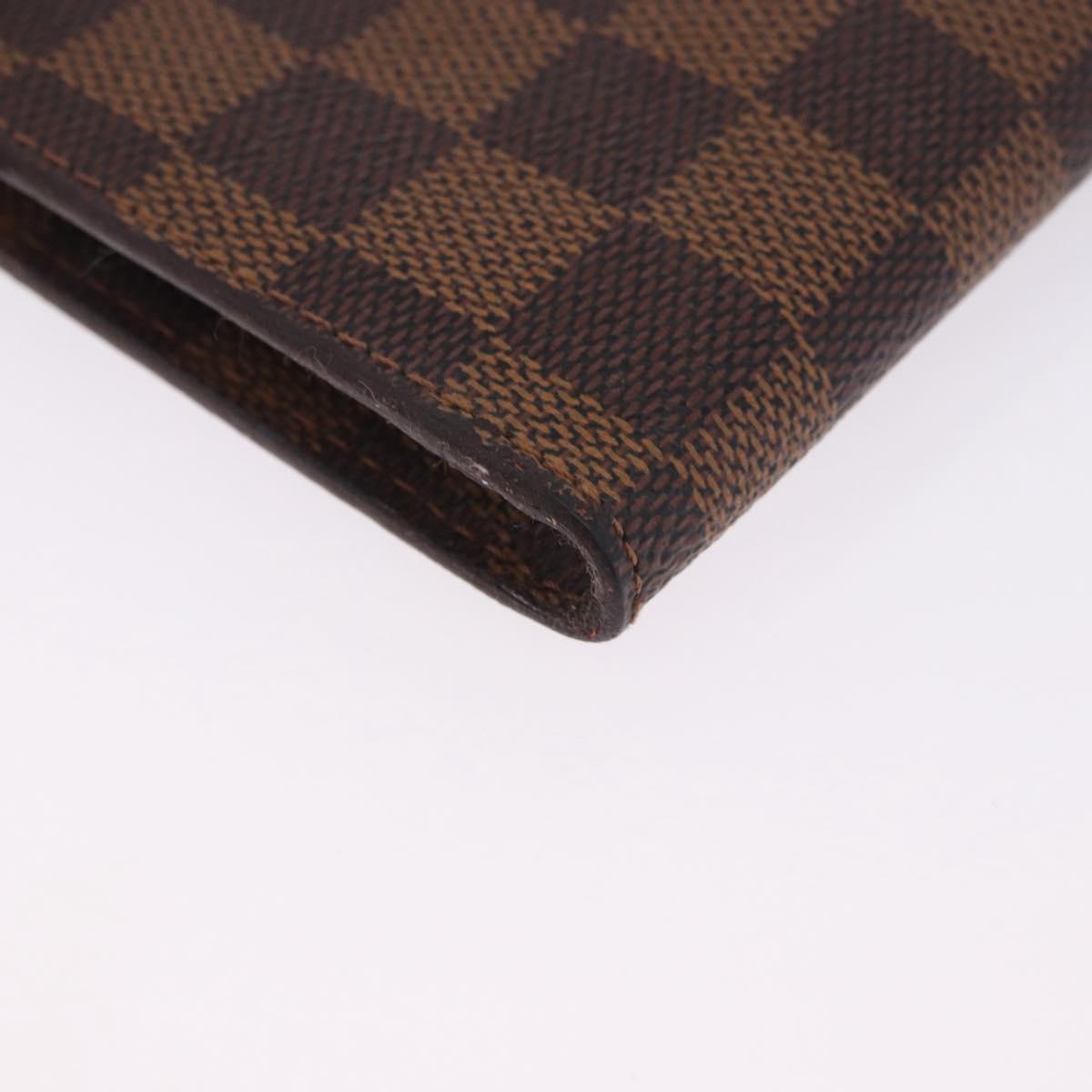 LOUIS VUITTON Damier Ebene Poche Toilette 15 Pouch N47548 LV Auth 203025