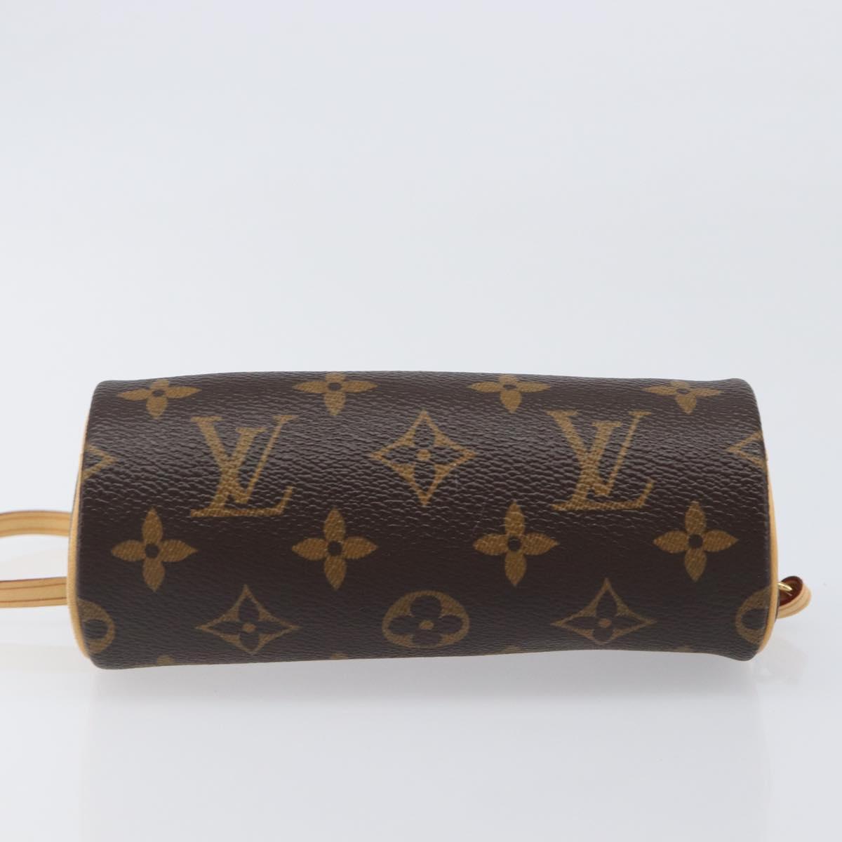 LOUIS VUITTON Monogram Papillon Pouch LV Auth 203027