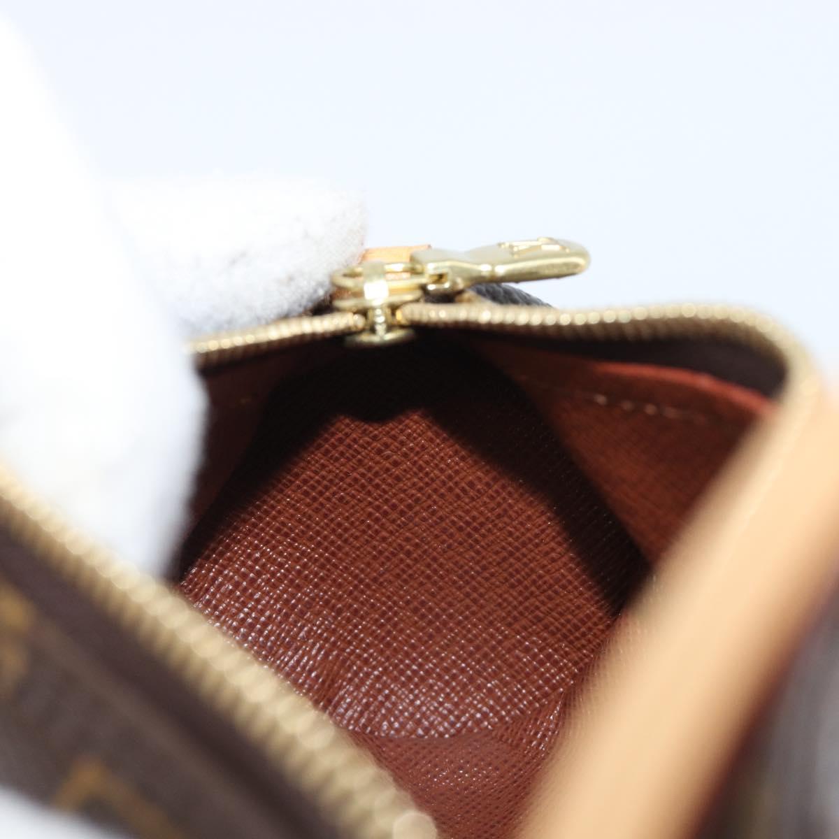 LOUIS VUITTON Monogram Papillon Pouch LV Auth 203027
