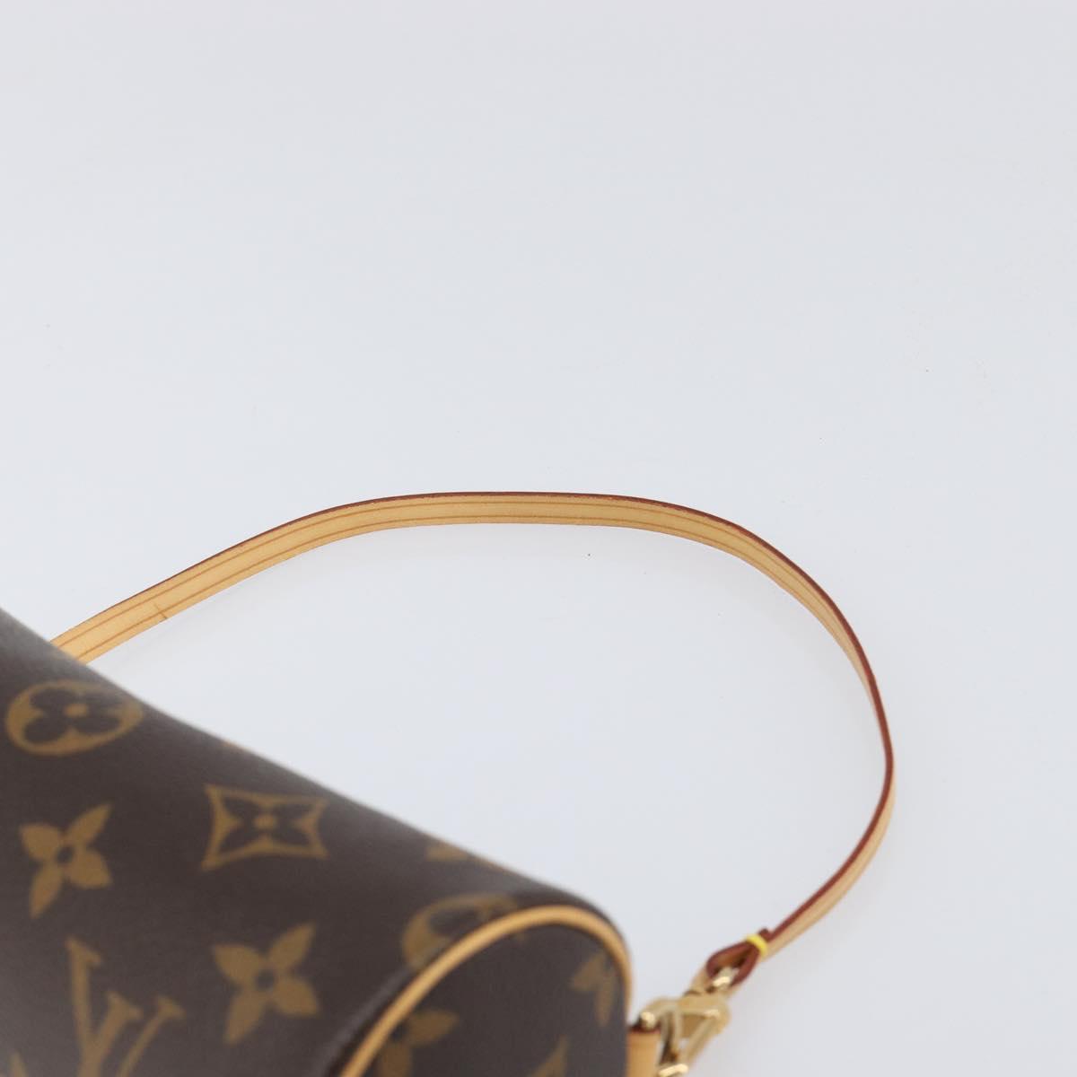LOUIS VUITTON Monogram Papillon Pouch LV Auth 203027