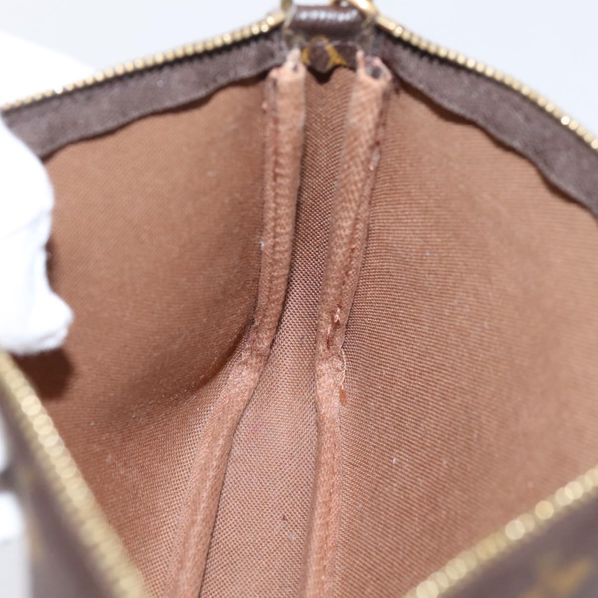 LOUIS VUITTON Monogram Pochette Accessoires Pouch M51980 LV Auth 203030