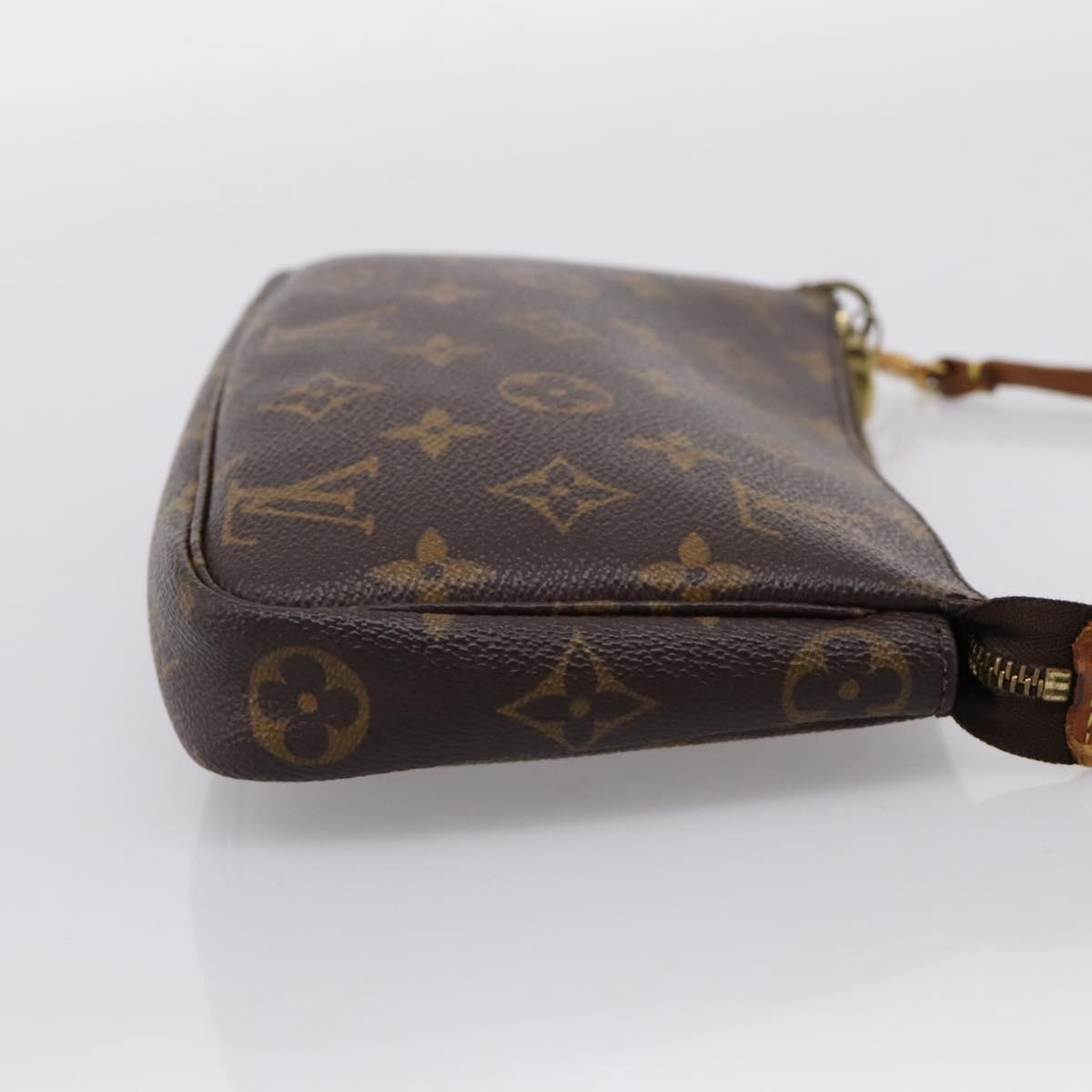 LOUIS VUITTON Monogram Pochette Accessoires Pouch M51980 LV Auth 203030