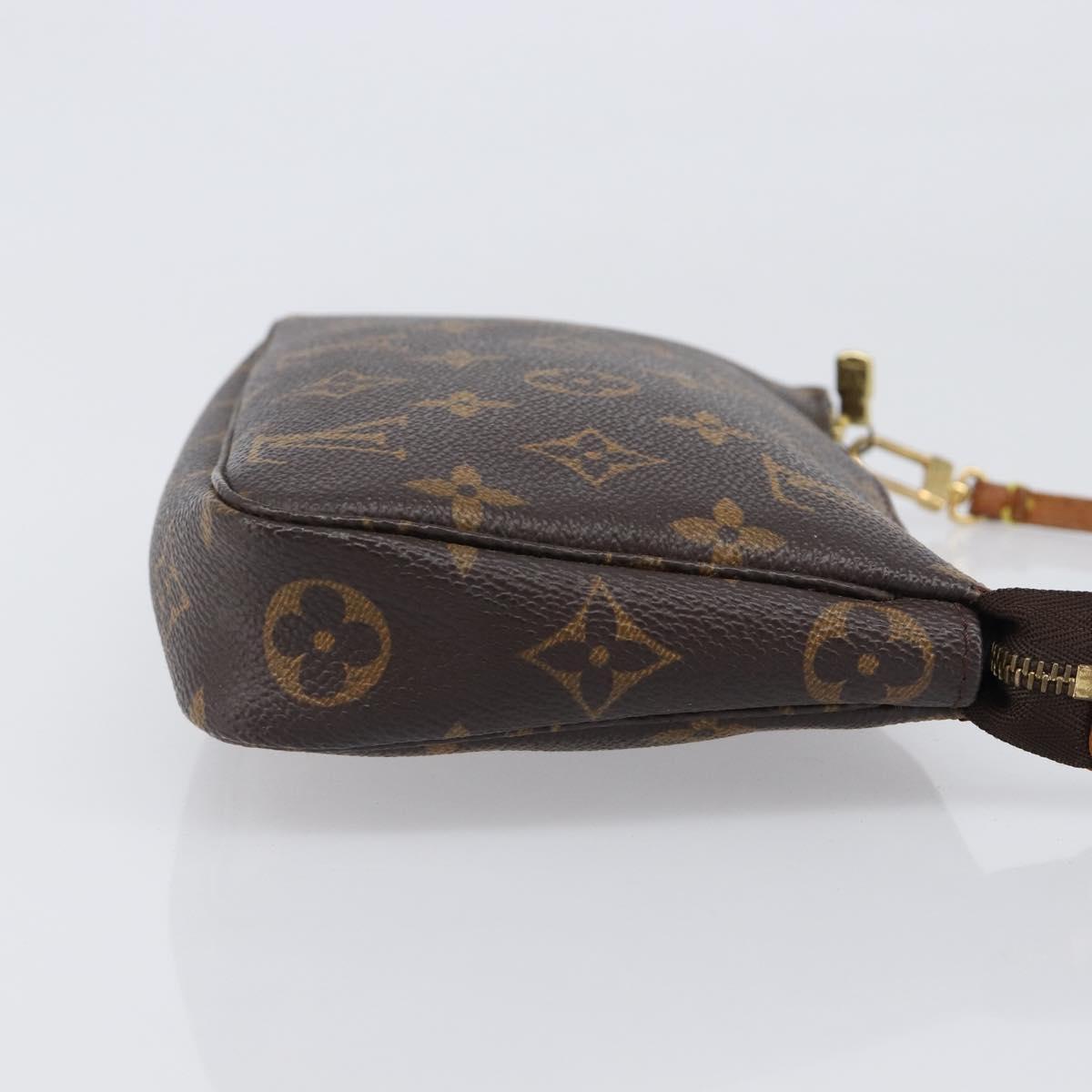 LOUIS VUITTON Monogram Pochette Accessoires Pouch M51980 LV Auth 203031