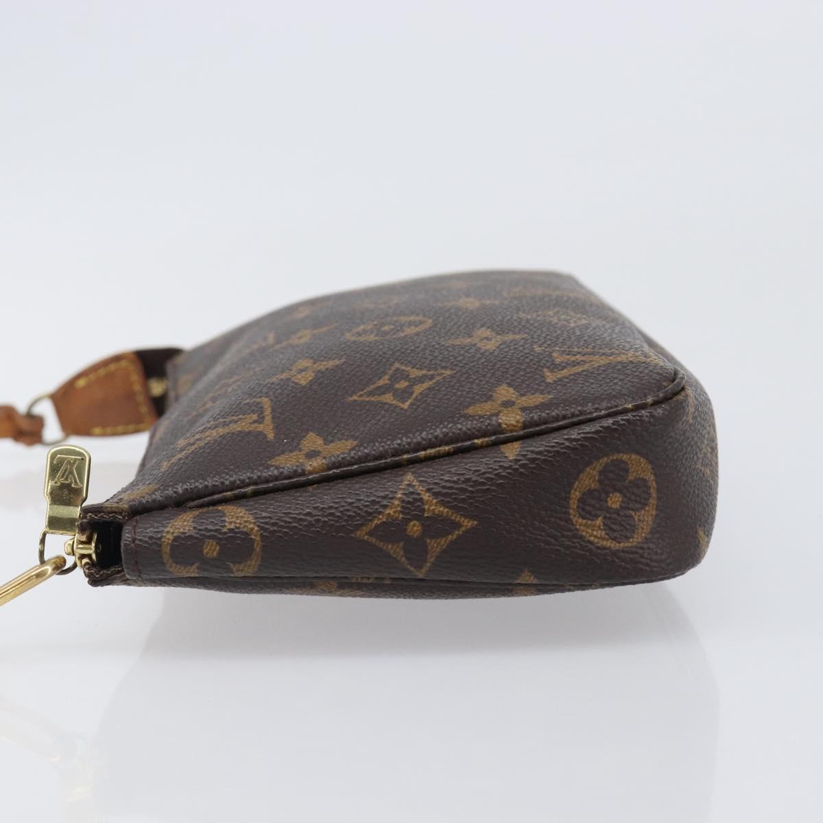 LOUIS VUITTON Monogram Pochette Accessoires Pouch M51980 LV Auth 203031