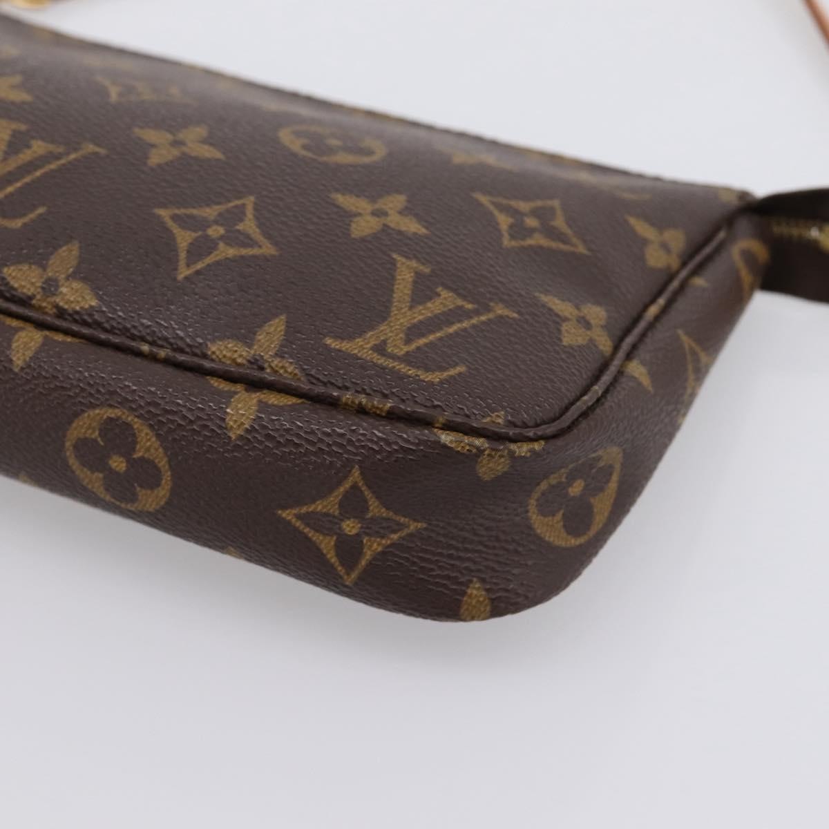 LOUIS VUITTON Monogram Pochette Accessoires Pouch M51980 LV Auth 203033A