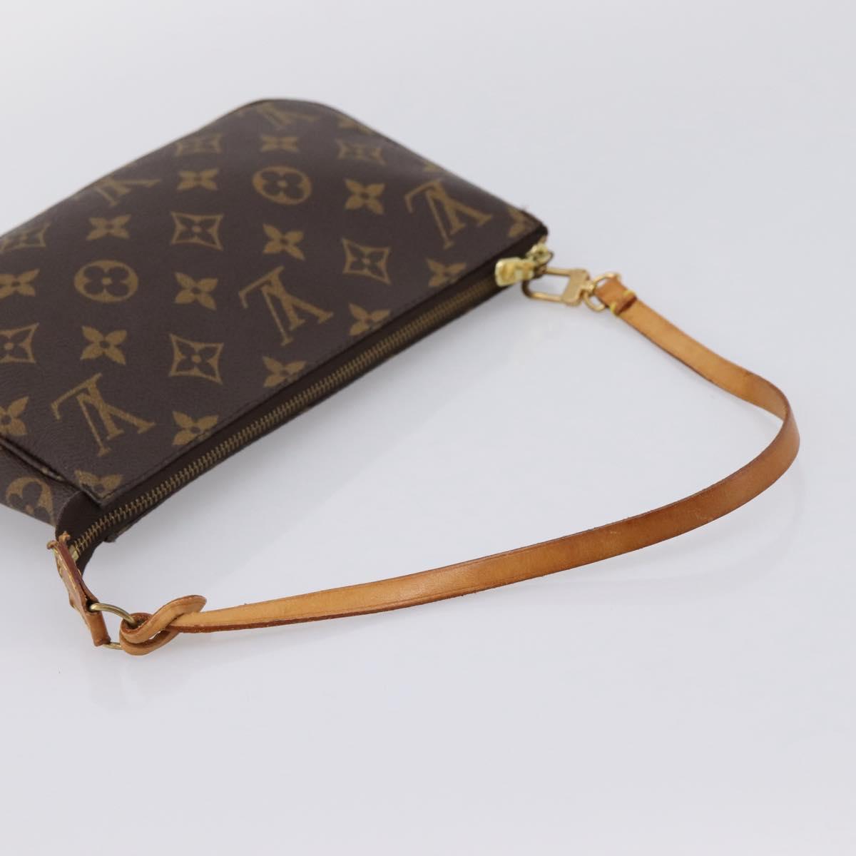 LOUIS VUITTON Monogram Pochette Accessoires Pouch M51980 LV Auth 203033A