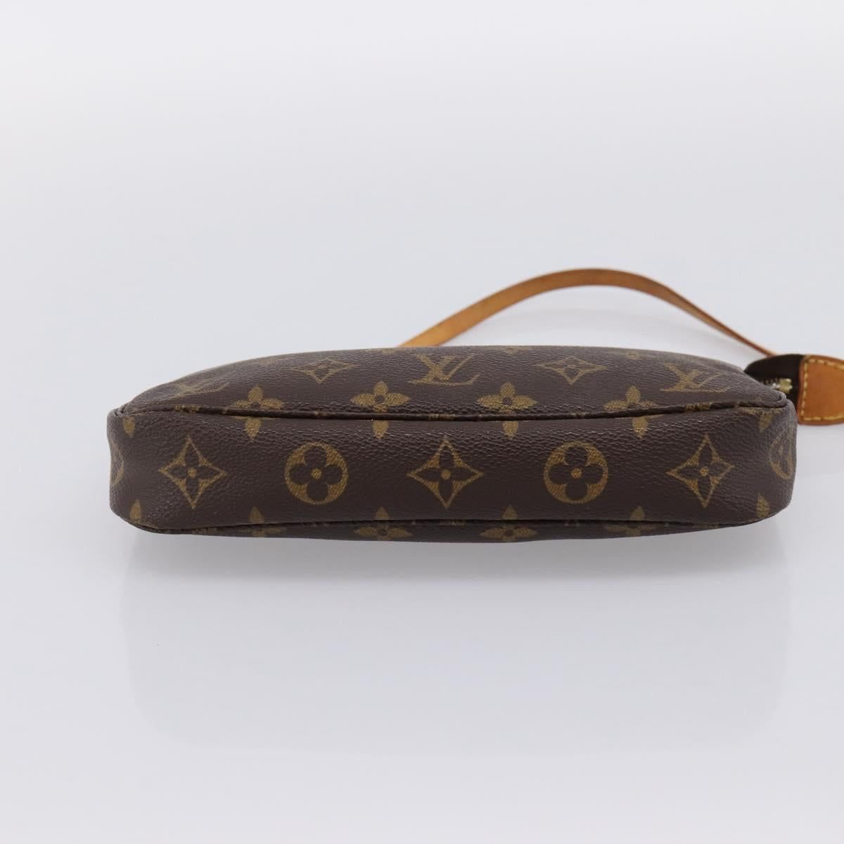 LOUIS VUITTON Monogram Pochette Accessoires Pouch M51980 LV Auth 203033A