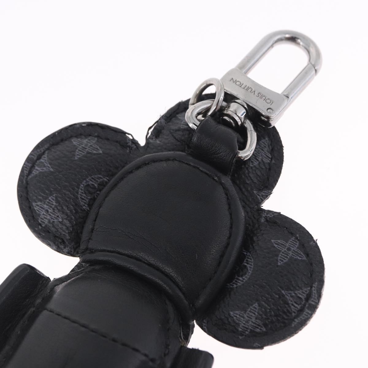 LOUIS VUITTON Eclipse Porte Cles De Vivienne Charm MP1998 LV Auth 203050
