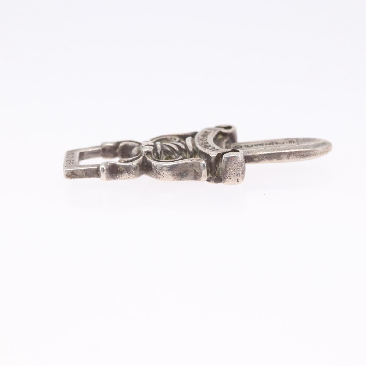 Chrome Hearts Dagger Pendant Top Ag925 Silver Auth 203052M